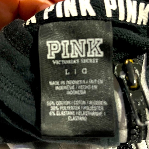 Pink brand zip up jacket, Size: Lg - Picture 1 of 2